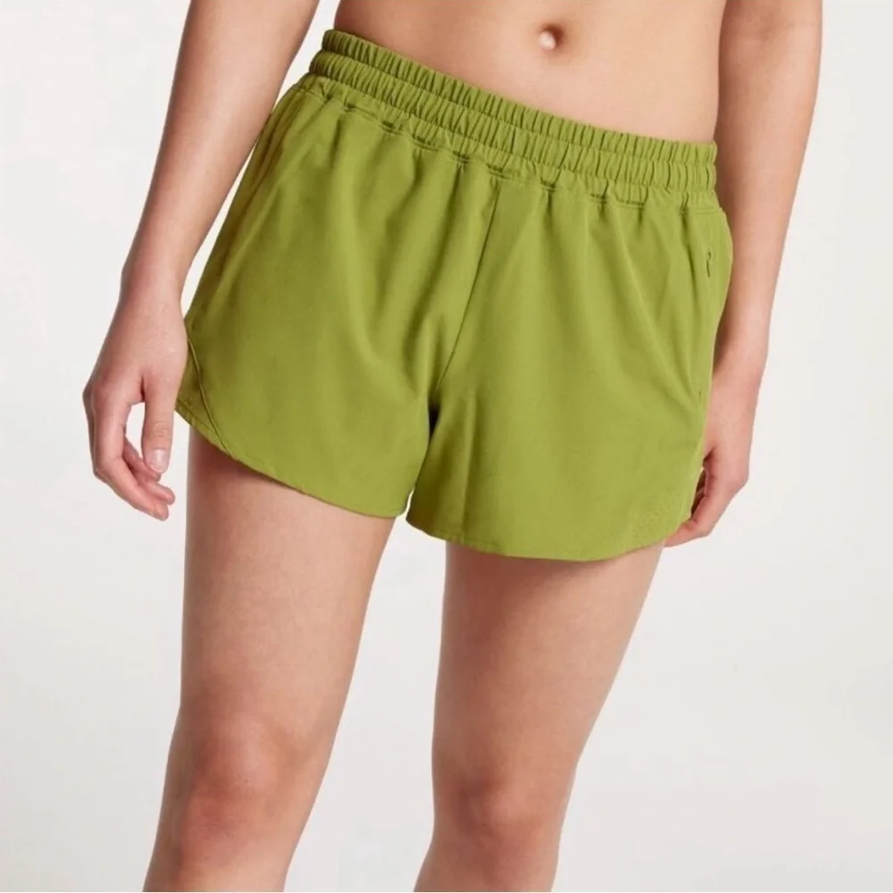 Calia Run Collection midrise Infinity Short 3” Relaxed Army green Size XL NWT - Picture 14 of 14